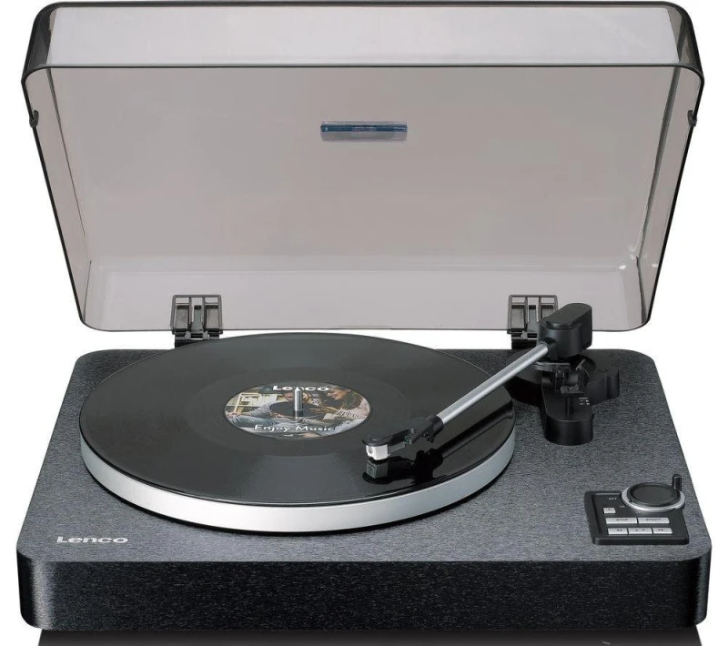 Image of LENCO LBTA-165 Belt Drive Bluetooth Turntable - Black 8711902086147