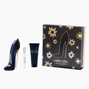 Image of Carolina Herrera Good Girl Gift Set 80ml Eau de Parfum + 100ml Body Lotion + 10ml Eau De Parfum
