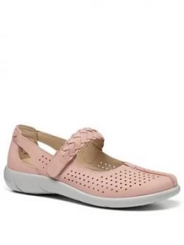 Image of Hotter Quake Mary Jane Shoes - Blush, Size 4, Women