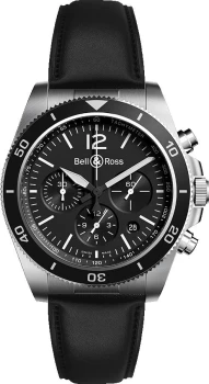 Image of Bell & Ross Watch BRV3-94 Chrono Black Steel