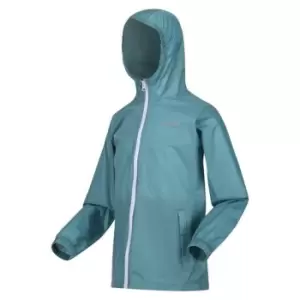 Image of Regatta Kid Pack It III Waterproof Jacket - Bristol Blue