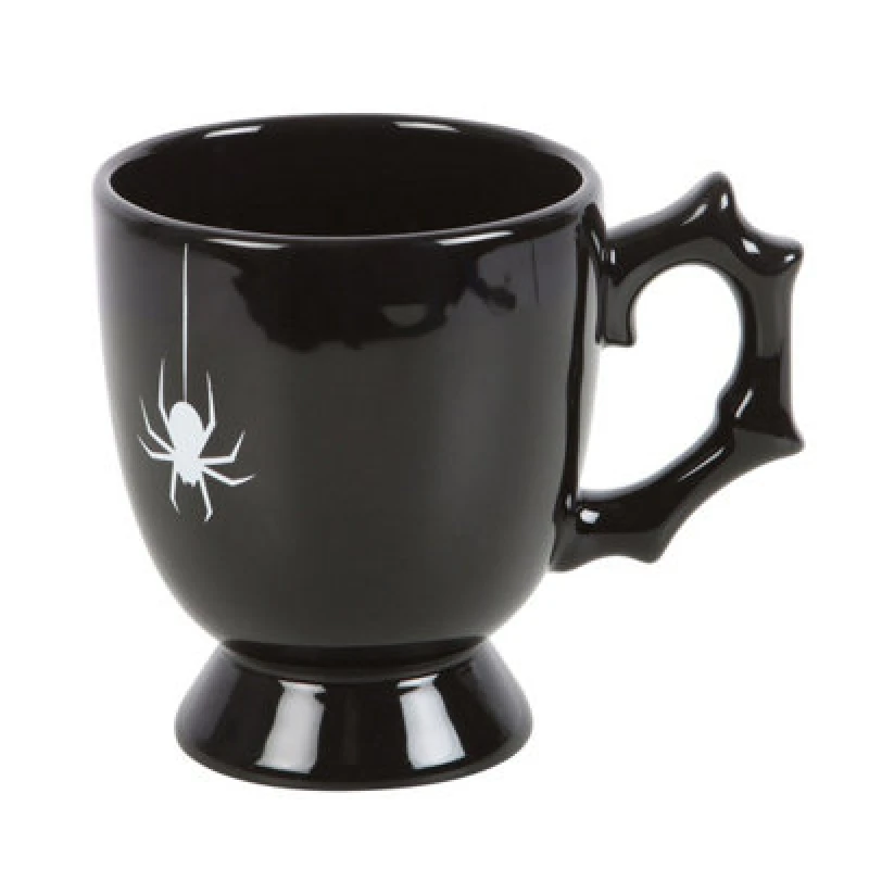 Image of Something Different Something Different Spider Tea Cup in Black One Size Unisex 5063574040662
