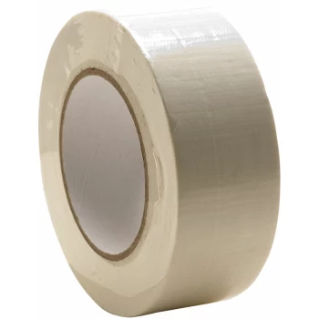 Image of 00415050WHS1 Duct Tape White 50mm x 50 Metre - Ultratape