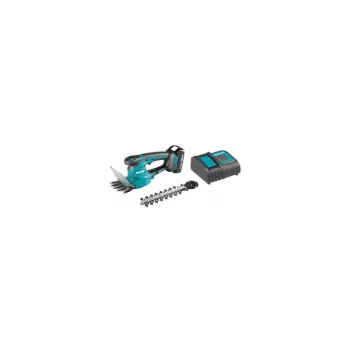 Image of Makita - DUM111RTX 18V Li-ion LXT 110mm Grass Shears & Head Trimmer Attachment (c/w BL1850B 5.0Ah Battery & DC18RC Charger)