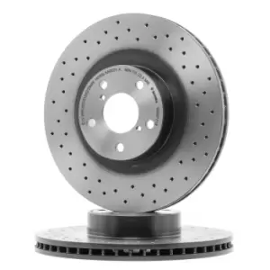 Image of BREMBO Brake disc SUBARU 09.9077.1X 26300AE060,26300AE061,26300FE010 Brake rotor,Brake discs,Brake rotors 26310AC040,26310AC041