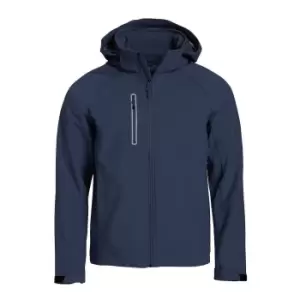 Image of Clique Mens Milford Soft Shell Jacket (M) (Dark Navy)
