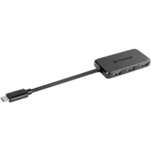 Image of Transcend TS-HUB2C 4 ports USB 3.2 1st Gen (USB 3.0) hub Black
