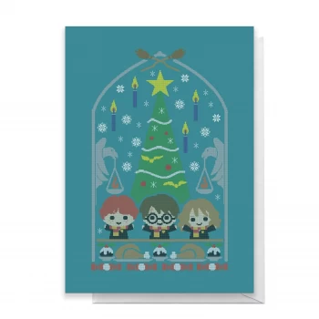 Image of Harry Potter Trio Greetings Card - Large Card