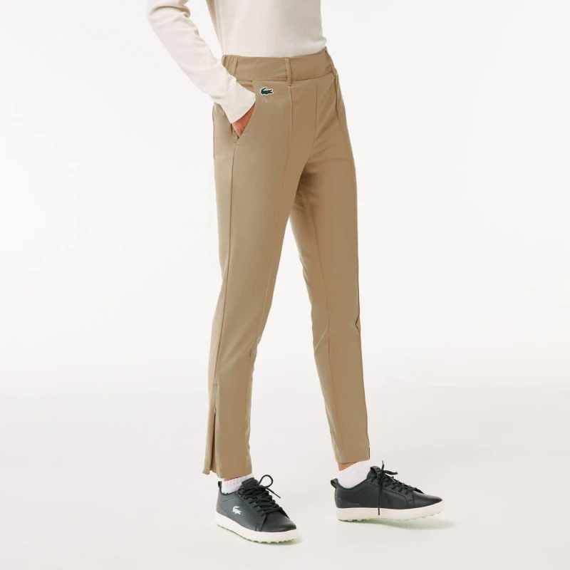 Image of Lacoste Sport Stretch Golf Pants Brown female 8