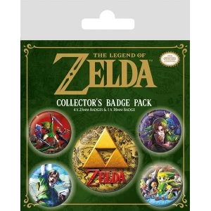 Image of The Legend Of Zelda - Classics Badge Pack