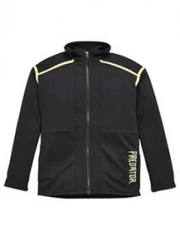 Image of Adidas Youth Predator Track Top - Black/Yellow