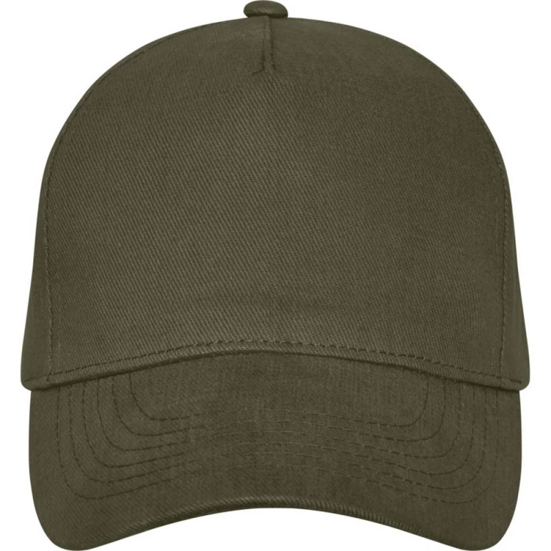 Image of Elevate Mens Doyle 5 Panel Cap in Green Green Male One Size