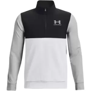 Image of Under Armour Woven Zip Top Juniors - Black