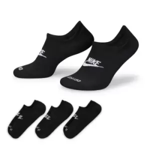 Image of Nike Plus Cushioned Nike Footie Socks - Black