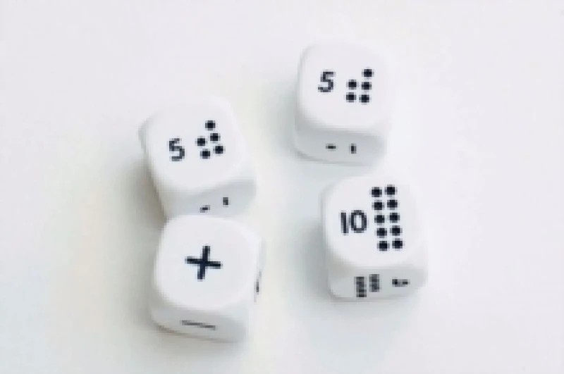 Image of Numicon Dice Set Of 4