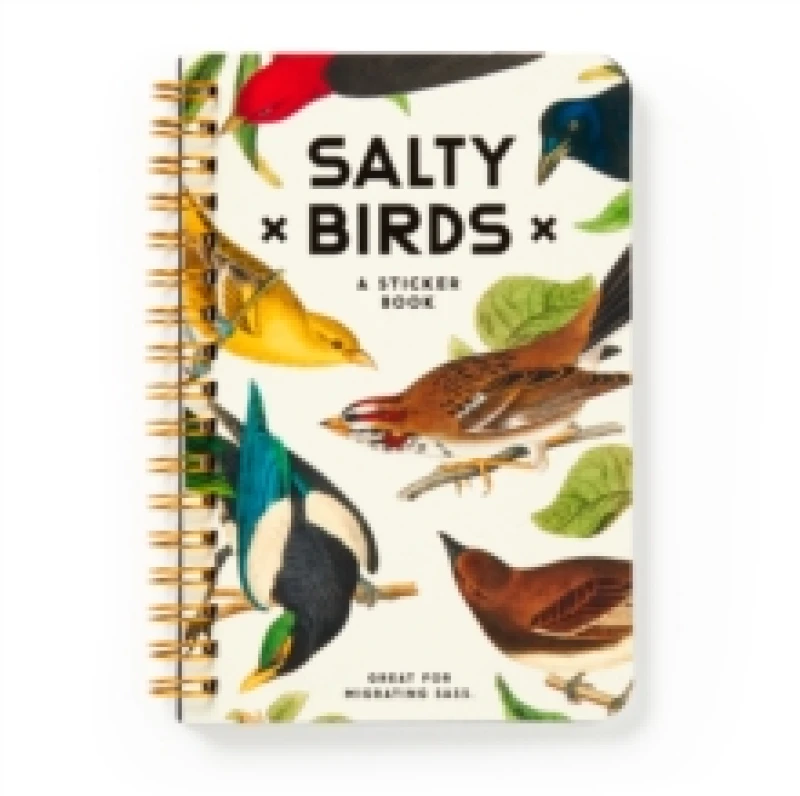 Image of Salty Birds Sticker Book. Other printed item. By Brass Monkey, Galison Books