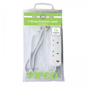 Image of Pifco 1M 4 Way Extension