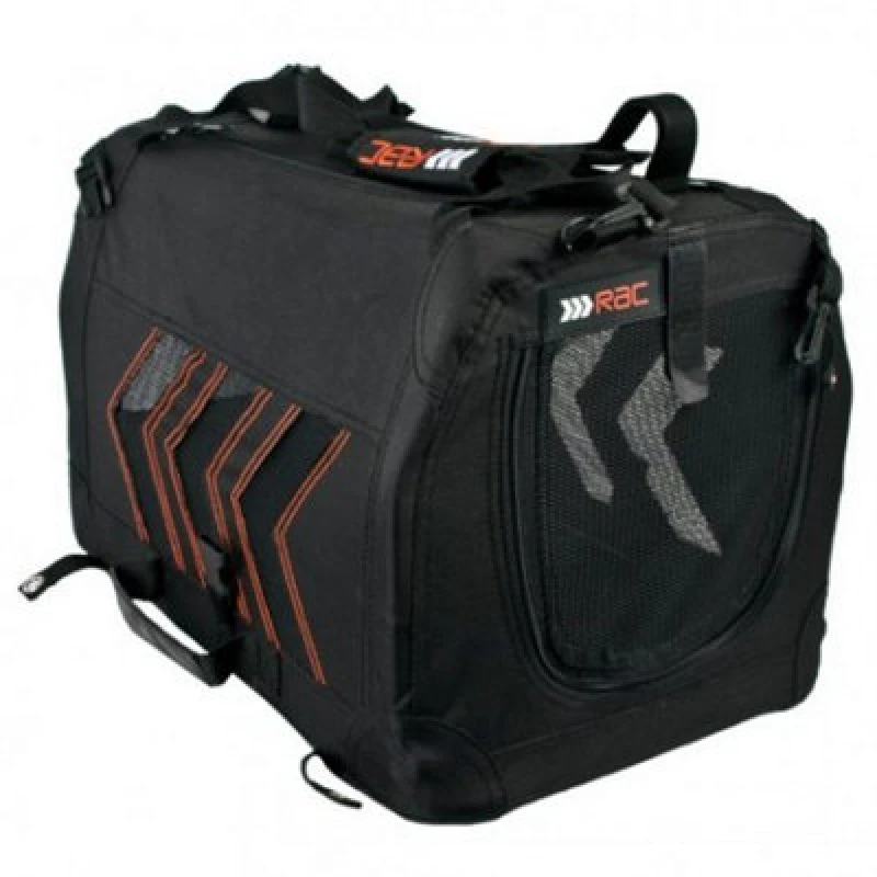 Image of Rac Fabric Pet Carrier Black Large