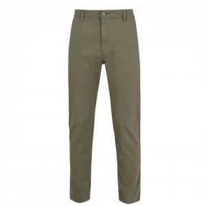 Image of Levis Tapered Chino Trousers - Bunker Olive