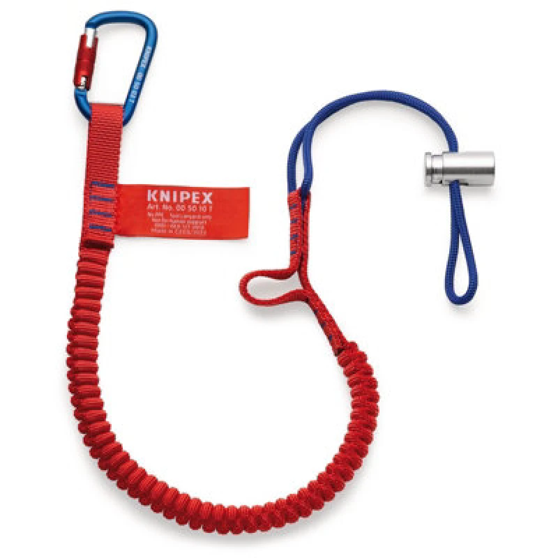 Image of Draper Knipex 00 50 12 T Bk Lanyard With Fixated Carabiner 13163