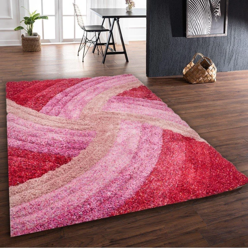 Image of Rugstyle 3D SHAGGY STELLA 160x230cm Pink unisex 160x230cm