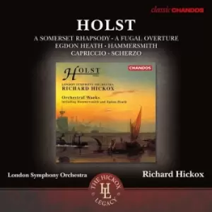 Image of Holst A Somerset Rhapsody/A Fugal Overture/Egdon Heath/ by Gustav Holst CD Album