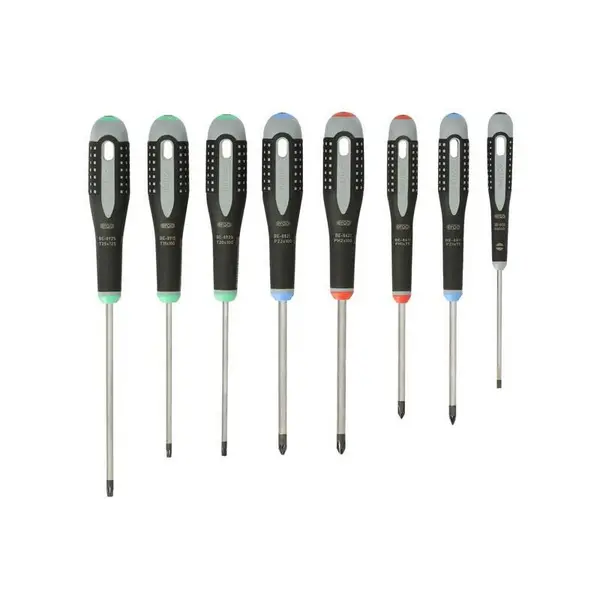 Image of Bahco 8 Piece BE-9872 Ergo Screwdriver Set BE-9872