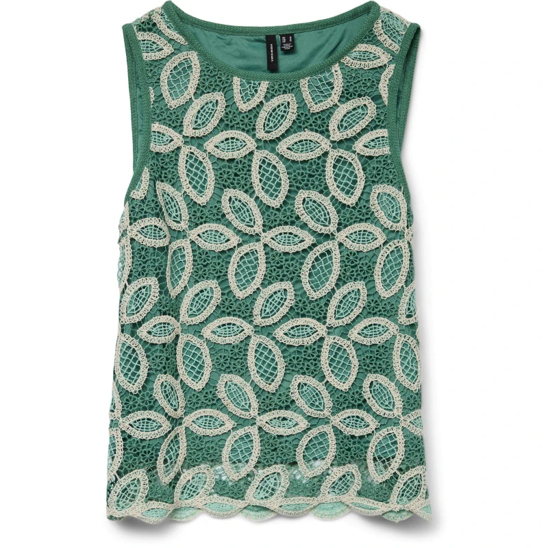 Image of Vero Moda Embroidered Blouse - Brown Brown 10