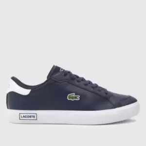 Image of Lacoste Powercourt In Navy & White