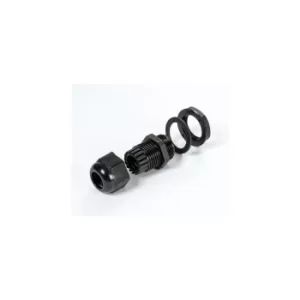 Image of Cable Glands Black Nylon, with M25 Thread (Pk-10)