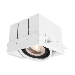 Image of Trimless Modern Recessed Downlight - 1xGU10 - White