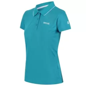 Image of Regatta Womens Maverick V Polo T-Shirt - Enamel