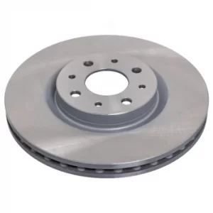 Image of Pair of Brake Discs 43960 by Febi Bilstein Front Axle