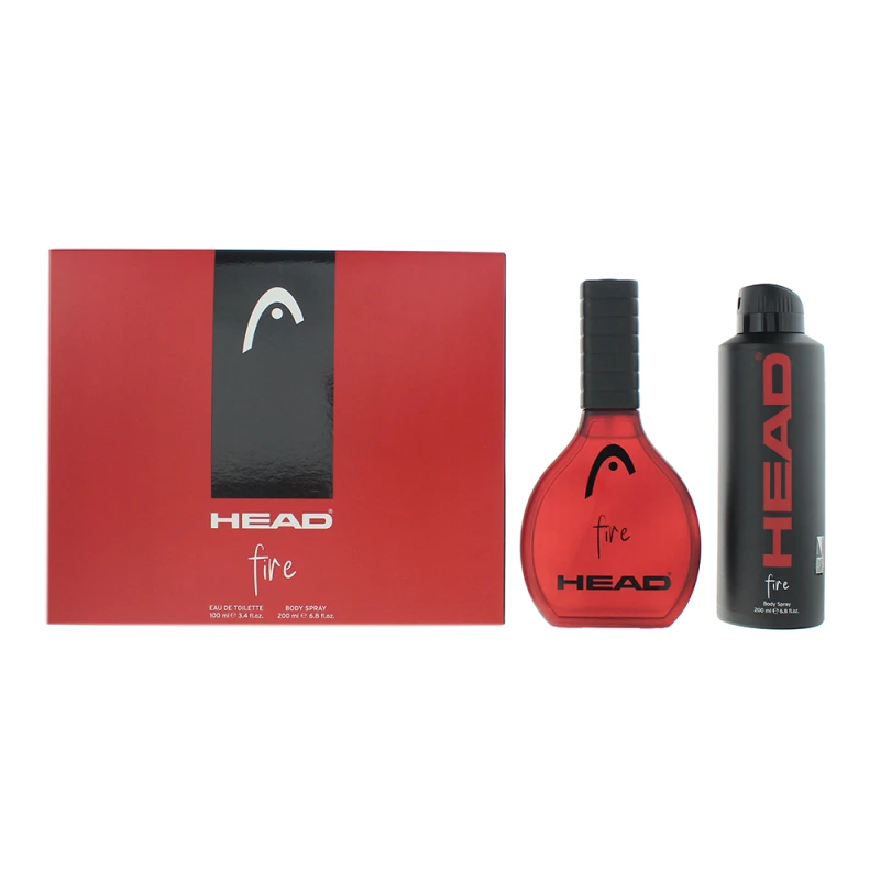 Image of Head Fire 2 Piece Gift Set: Eau de Toilette 100ml - Deodorant Spray 200ml