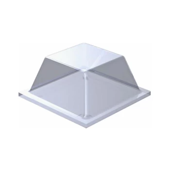 Image of 310008 PU Square Protective Feet 12.6 x 12.6 x 5.7 - Clear Sheet 100 - R-tech