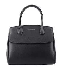 Image of Hush Puppies Flipsy Satchel, Black, Women
