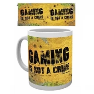 Image of Gaming Not A Crime Mug