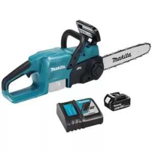 Image of Makita DUC307RTX2 18V LXT 30cm/12 Brushless Chainsaw with 1x 5.0Ah Battery