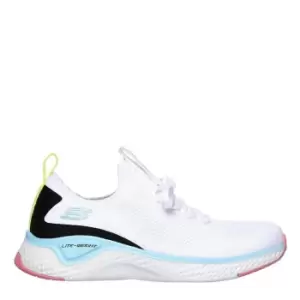 Image of Skechers Solar Fuse Trainers Ladies - White