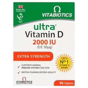 Image of Vitabiotics Ultra D3 2000 Iu 96 Tabs