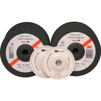 Image of A60633 Green Corps Grinding Disc Kit = 20 Discs + 2 Bup's