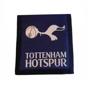 Image of Tottenham Hotspur FC Official Crest Design Money Wallet (One Size) (Navy Blue)