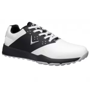 Image of Callaway 2022 Mens CHEV ACE Golf Shoes WHITE/BLACK - UK7