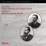 Image of Arensky: Violin Concerto; Taneyev: Suite de concert (Music CD)