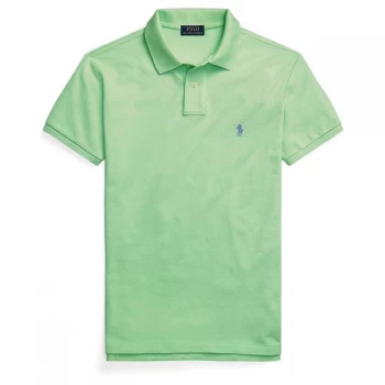 Image of Polo Ralph Lauren Slim Fit Polo Shirt - Cruise Lime