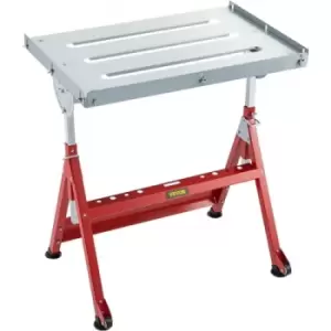 Image of VEVOR Welding Table Steel Welding Table 76 x 51cm Adjustable Height, Tiltable