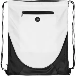 Image of Bullet The Peek Drawstring Cinch Backpack (34.5 x 42cm) (White) - White