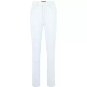 Image of Hugo Gayang Logo Jeans Womens - Blue