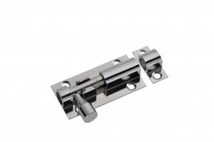 Image of Wickes Barrel Bolt - Chrome 51mm