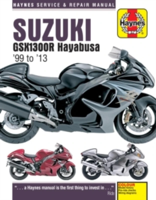 Image of 4184 - Haynes Repair Manual For Suzuki GSX1300R 1999-2013 4184